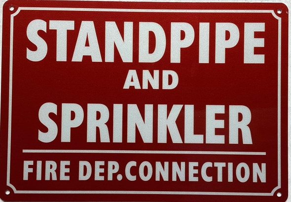 STANDPIPE AND SPRINKLER FIRE DEPARTMENT CONNECTION STANDPIPE AND SPRINKLER FIRE DEPARTMENT CONNECTION