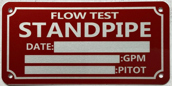 FLOW TEST STANDPIPE
