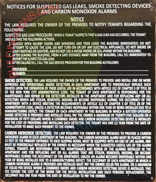 HPD  Notice for Suspected Gas Leaks, Smoke Detecting Devices, and Carbon Monoxide Alarm HPD  Notice for Suspected Gas Leaks, Smoke Detecting Devices, and Carbon Monoxide Alarm