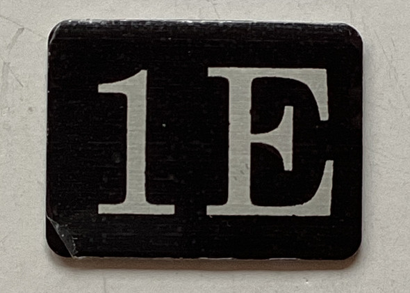 1E Floor Mailbox Number