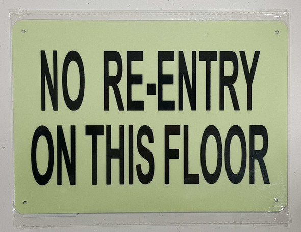 NO RE-ENTRY ON THIS FLOOR NO RE-ENTRY ON THIS FLOOR
