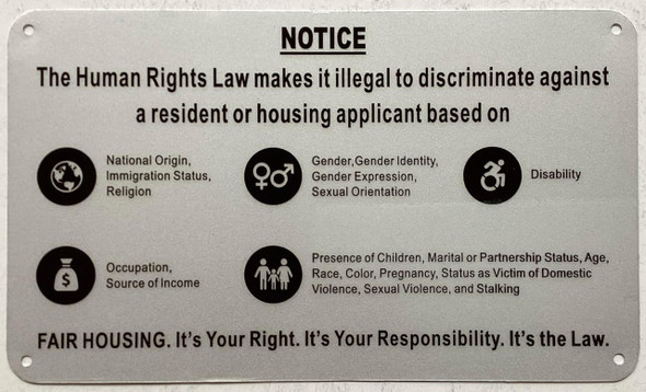 NYC NOTICE ANTI DISCRIMINATE AGAINST RESIDENT OR HOUSING APPPLICANT NYC NOTICE ANTI DISCRIMINATE AGAINST RESIDENT OR HOUSING APPPLICANT