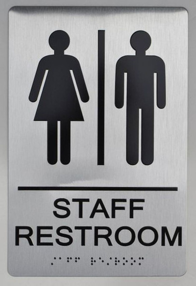 ADA STAFF RESTROOM SIGN ADA STAFF RESTROOM SIGN