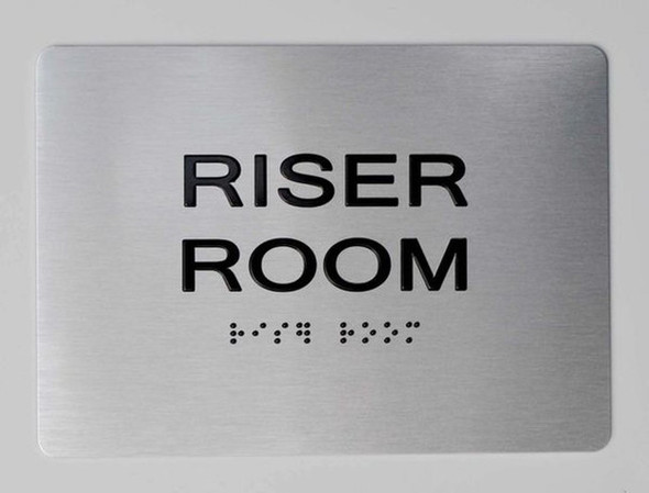 ADA RISER ROOM SIGN