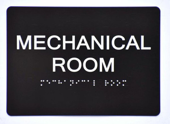 ADA MECHANICAL ROOM SIGN ADA MECHANICAL ROOM SIGN