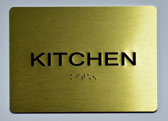 ADA KITCHEN SIGN ADA KITCHEN SIGN