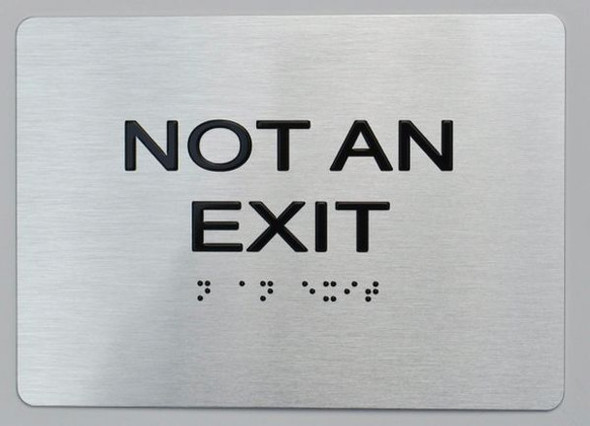 ADA NOT AN EXIT SIGN ADA NOT AN EXIT SIGN