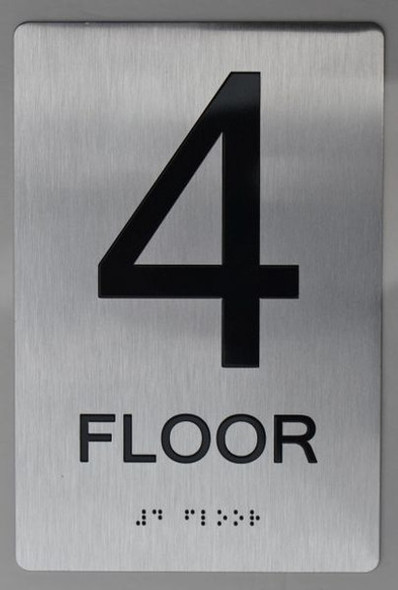 ADA 4TH FLOOR SIGN ADA 4TH FLOOR SIGN