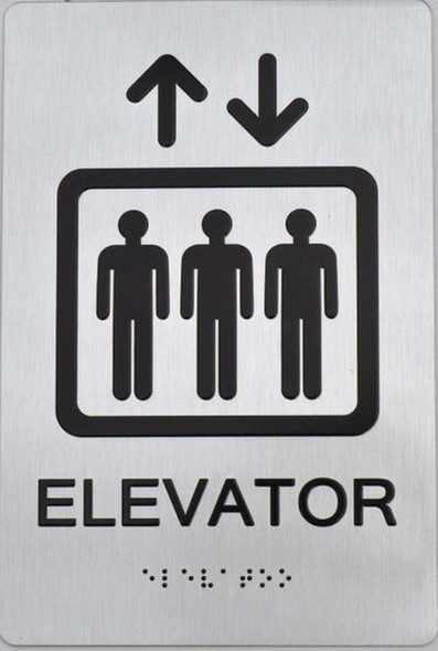 ADA ELEVATOR SIGN ADA ELEVATOR SIGN