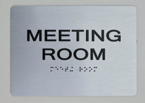 ADA MEETING ROOM SIGN