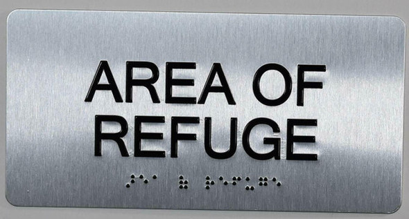 ADA AREA OF REFUGEE SIGN ADA AREA OF REFUGEE SIGN
