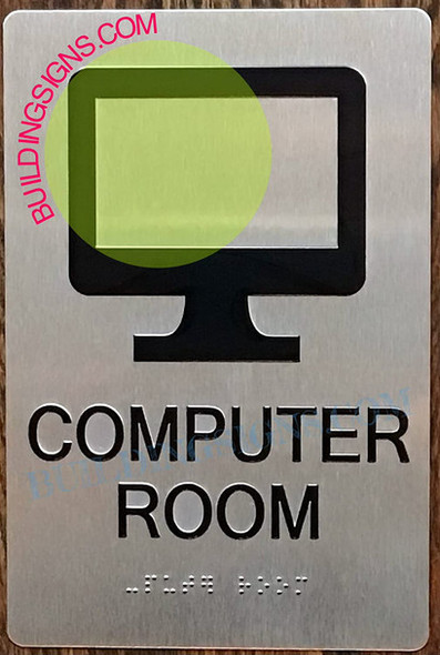 ADA COMPUTER ROOM SIGN ADA COMPUTER ROOM SIGN