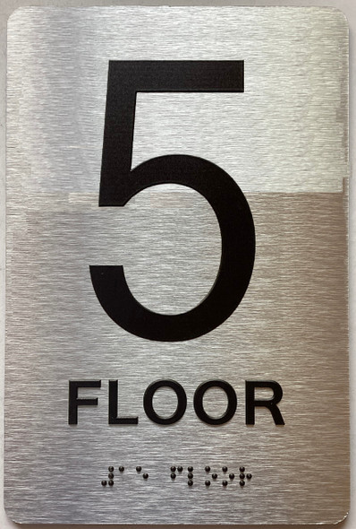 ADA 5 FLOOR SIGN ADA 5 FLOOR SIGN