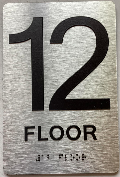 ADA 12TH FLOOR SIGN ADA 12TH FLOOR SIGN