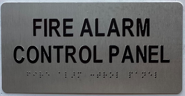 ADA FIRE ALARM CONTROL PANEL SIGN