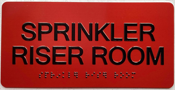 ADA SPRINKLER ROOM SIGN ADA SPRINKLER ROOM SIGN