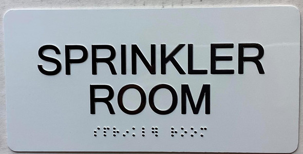 ADA SPRINKLER ROOM SIGN