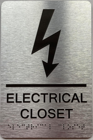 ADA ELECTRICAL CLOSET SIGN ADA ELECTRICAL CLOSET SIGN