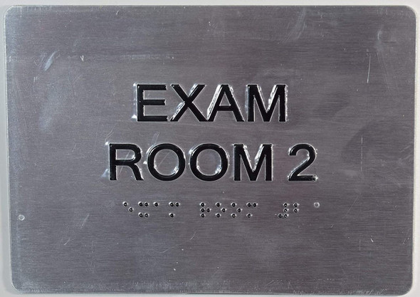 EXAM Room 2 with Tactile Text and Braille