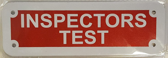 Inspectors Test Inspectors Test