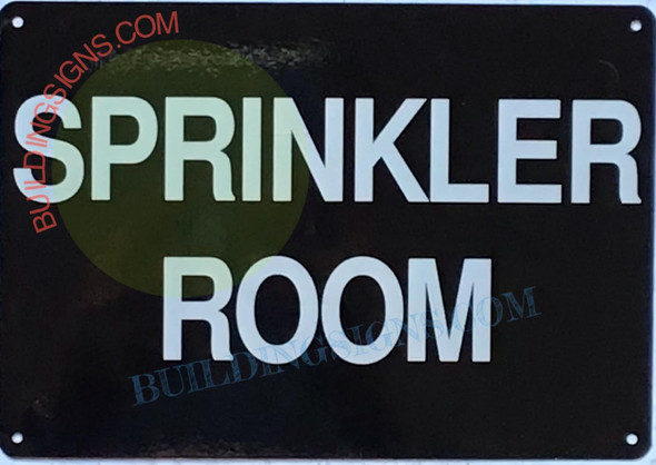 SPRINKLER ROOM SIGN SPRINKLER ROOM SIGN