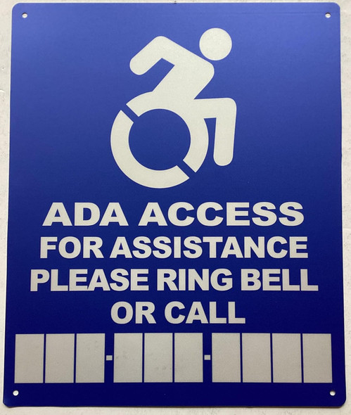 ADA ACCESS FOR ASSISTANCE PLEASE RING BELL OR CALL SIGN ADA ACCESS FOR ASSISTANCE PLEASE RING BELL OR CALL SIGN