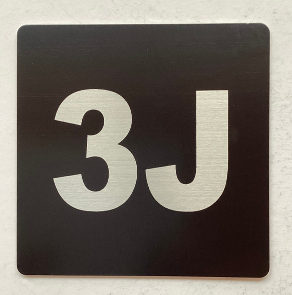 Apartment number 3J SignUNIT NUMBER 3J SIGN/SUITE 3J SIGN Apartment number 3J SignUNIT NUMBER 3J SIGN/SUITE 3J SIGN