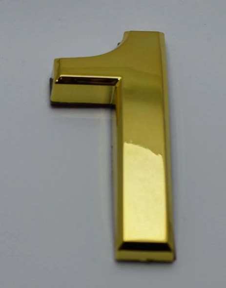 Apartment Number Sign/Mailbox Number Sign, Door Number Sign. Number 1 Apartment Number Sign/Mailbox Number Sign, Door Number Sign. Number 1