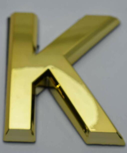 Apartment Number/Mailbox Number, Door Number. Letter K Gold Apartment Number/Mailbox Number, Door Number. Letter K Gold