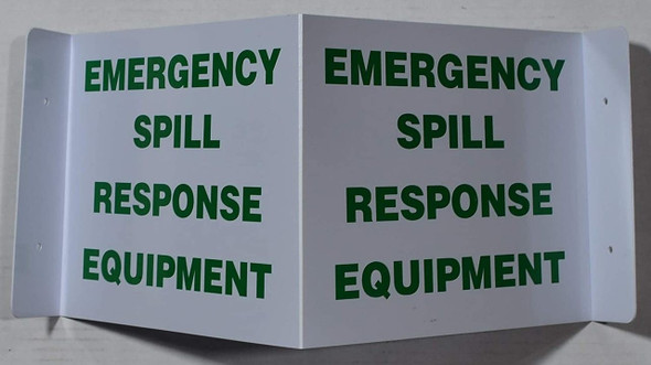 Emergency Spill Response Equipment 3D Projection Sign/Emergency Spill Response Equipment Hallway Sign Emergency Spill Response Equipment 3D Projection Sign/Emergency Spill Response Equipment Hallway Sign
