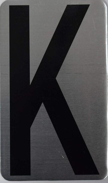 House Number Letter/Apartment Number Letter- Letter K House Number Letter/Apartment Number Letter- Letter K