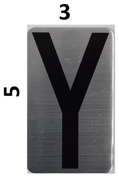 House Number Letter Sign/Apartment Number Letter Signage- Letter Y House Number Letter Sign/Apartment Number Letter Signage- Letter Y
