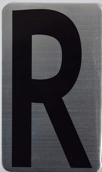 House Number Letter/Apartment Number Letter- Letter R House Number Letter/Apartment Number Letter- Letter R