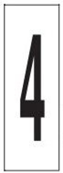 PHOTOLUMINESCENT DOOR NUMBER 4 SIGN HEAVY DUTY / GLOW IN THE DARK "DOOR NUMBER FOUR" SIGN HEAVY DUTY PHOTOLUMINESCENT DOOR NUMBER 4 SIGN HEAVY DUTY / GLOW IN THE DARK "DOOR NUMBER FOUR" SIGN HEAVY DUTY