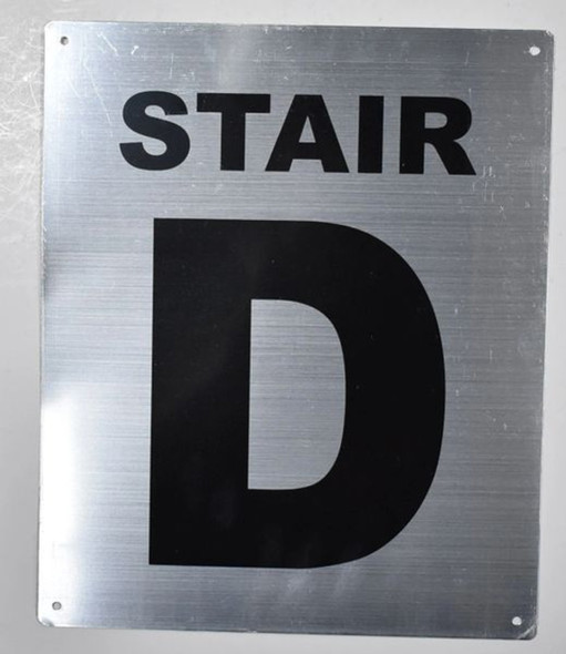 FLOOR NUMBER SignSTAIR D SIGN FLOOR NUMBER SignSTAIR D SIGN