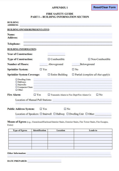 MAIL TENANT FIRE SAFETY PLAN FLYER MAIL TENANT FIRE SAFETY PLAN FLYER