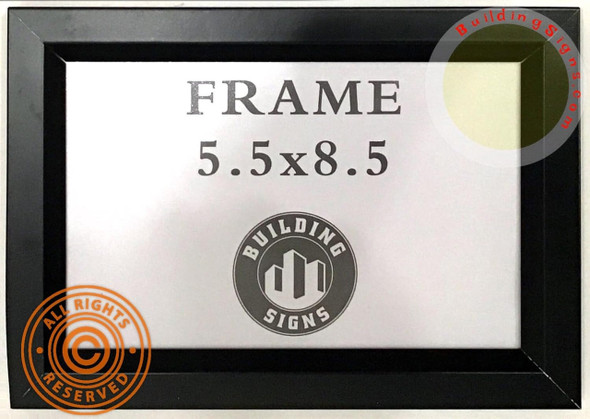 BUILDINGSIGNS.COM Inspection frame/Slide in frame BUILDINGSIGNS.COM Inspection frame/Slide in frame