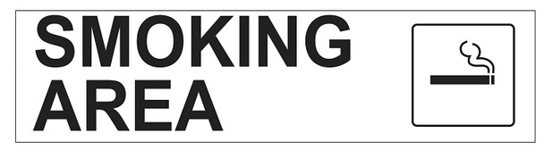 SMOKING AREA SMOKING AREA