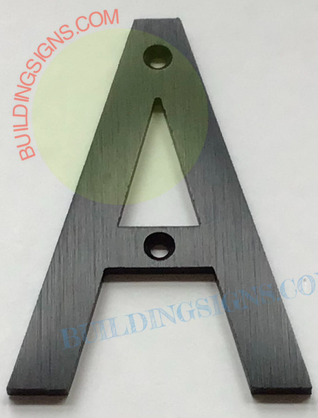 Apartment number A Sign Apartment number A Sign