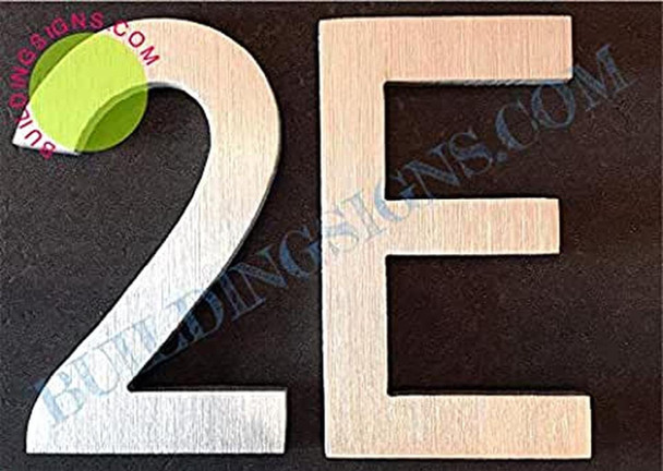 Apartment Number 2E Sign