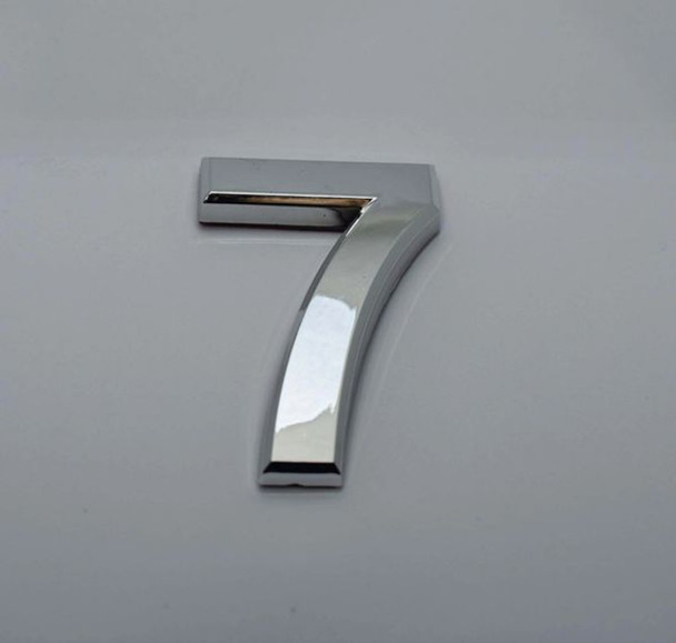 Apartment Number Sign/Mailbox Number Sign, Door Number Sign. Number 7 Apartment Number Sign/Mailbox Number Sign, Door Number Sign. Number 7