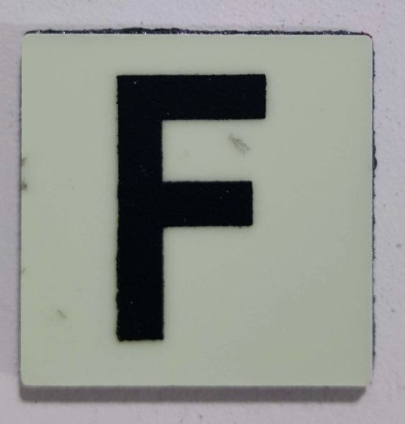 Glow in dark Number F The Liberty Line Glow in dark Number F The Liberty Line