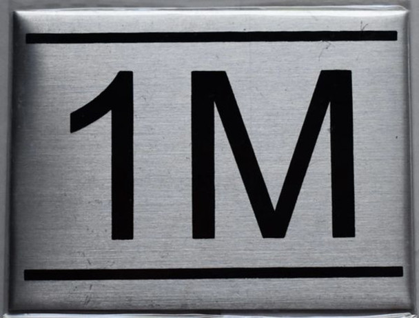 APARTMENT NUMBER Sign1M -BRUSHED ALUMINUM APARTMENT NUMBER Sign1M -BRUSHED ALUMINUM
