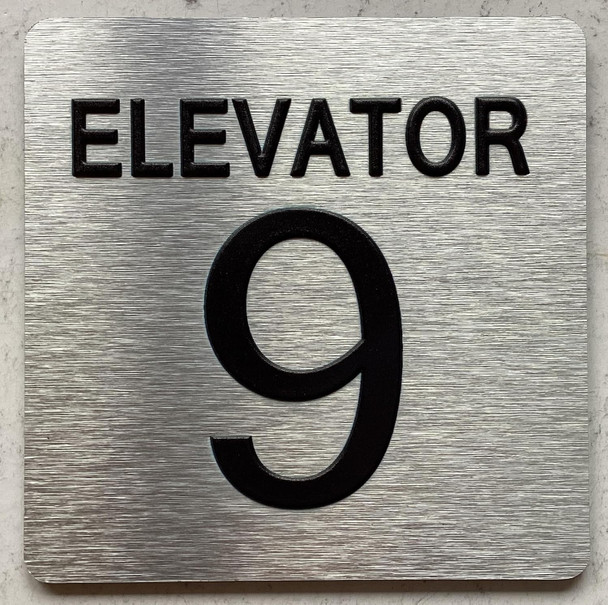 ELEVATOR NUMBER 7 THE PARK AVE LINE SIGN