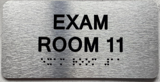 EXAM ROOM SIGNS WITH RAISED LETTERS  THE PARK AVE LINE (EXAM ROOM 11)