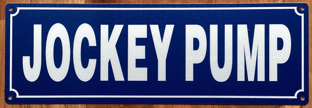 JOCKEY PUMP SIGN