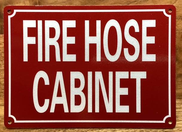 FIRE HOSE CABIENT SIGN