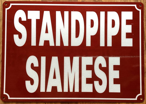 STANDPIPE SIAMESE SIGN