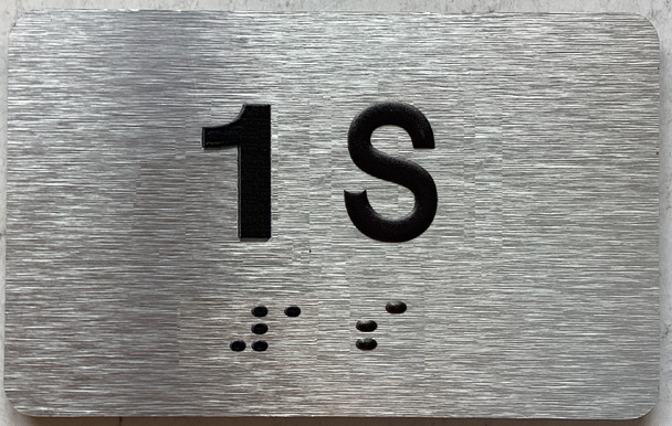 APT# 1S SILVER Sign