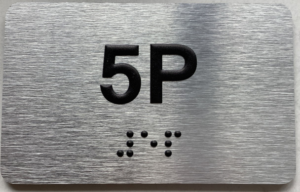 APT# 5P SILVER Sign